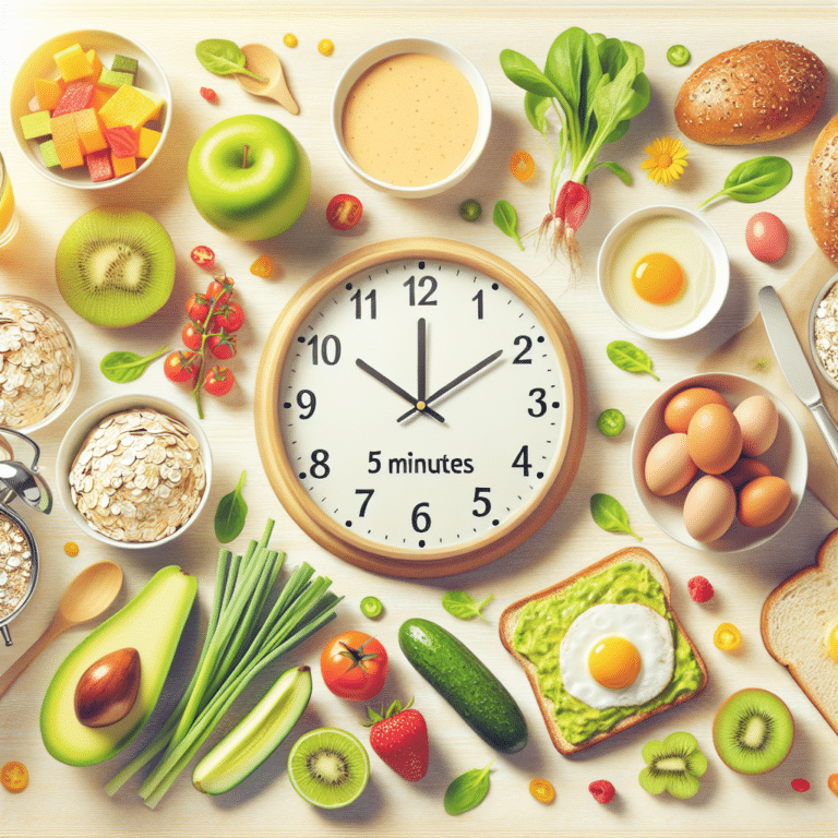 5-Minute Vegetarian Breakfast Recipes