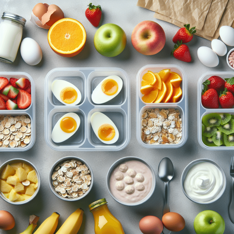 Balanced Breakfast Meal Prep