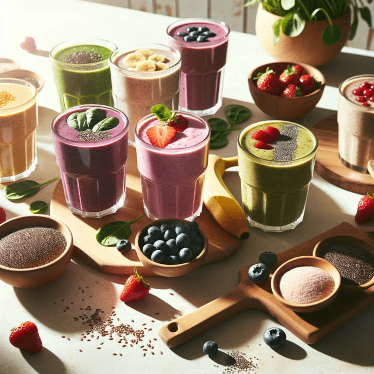 High Protein Vegan Smoothies