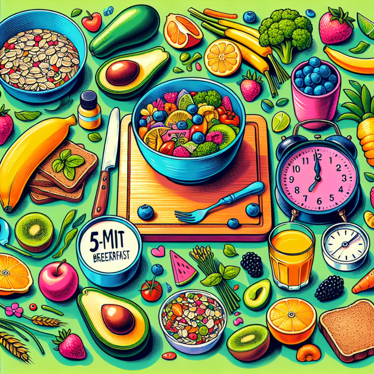 5-Minute Vegetarian Breakfast Recipes