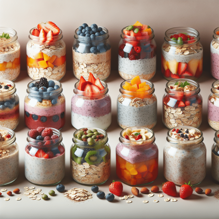 Portioned Overnight Oats Recipes