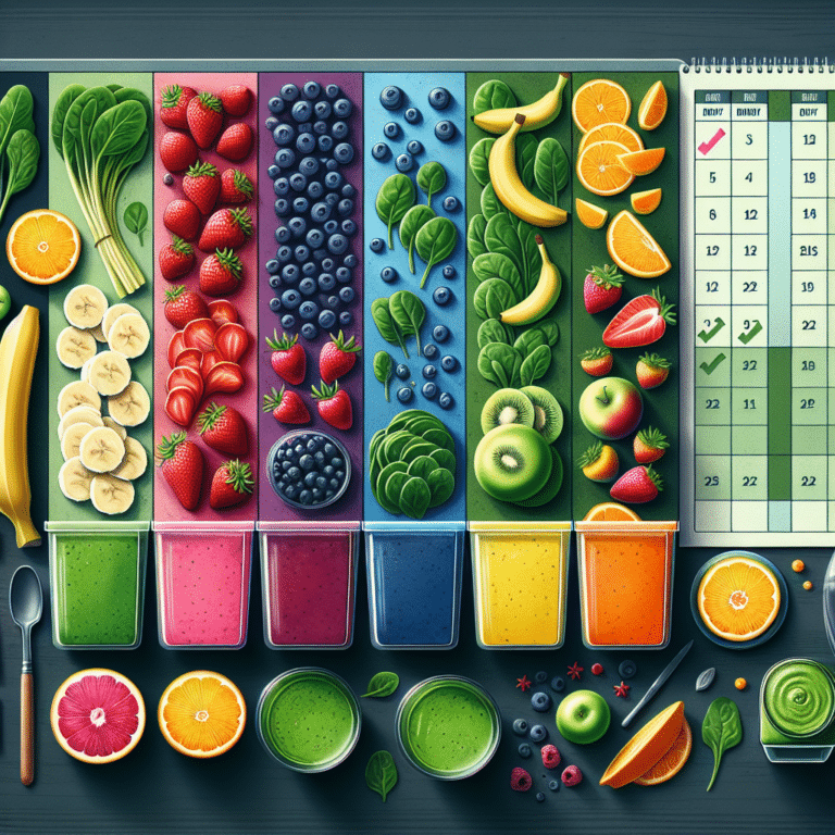 Weekly Smoothie Prep Guide
