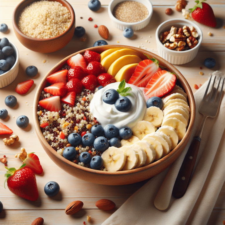 Creative Quinoa Breakfast Bowl Meal Prep.