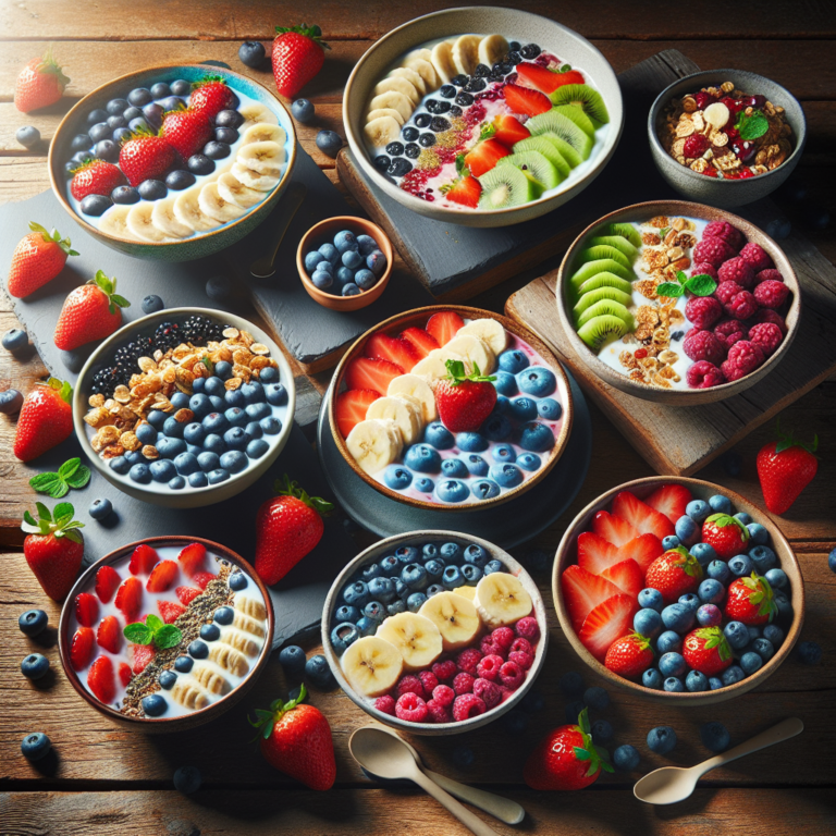 Start Your Day with these Fruitful Breakfast Bowls