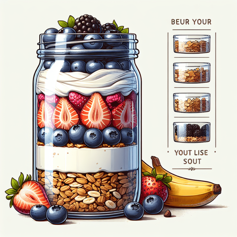 Mason Jar Greek Yogurt Parfaits