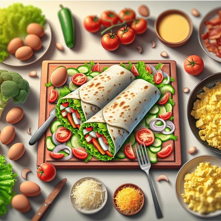 Breakfast Burrito Meal Prep