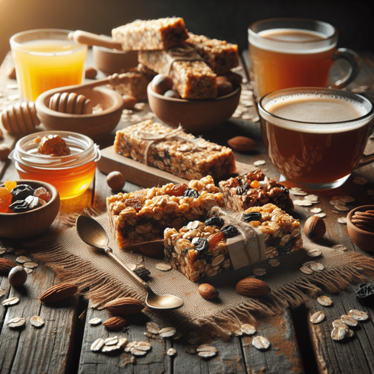 Homemade Granola Bars for Breakfast