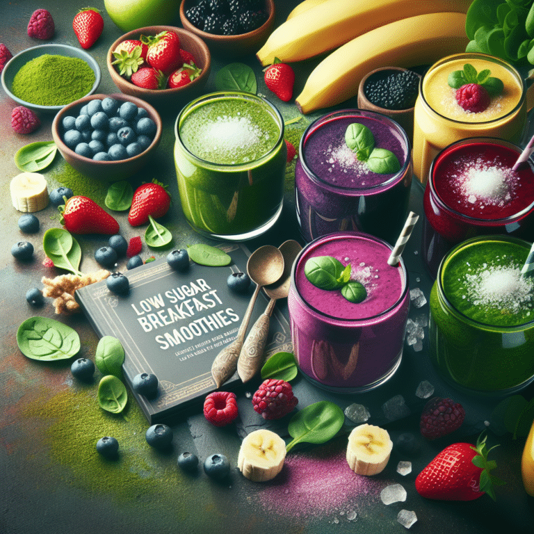 Low Sugar Breakfast Smoothies