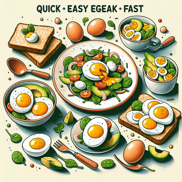 Easy 5-Minute Egg Breakfast Ideas