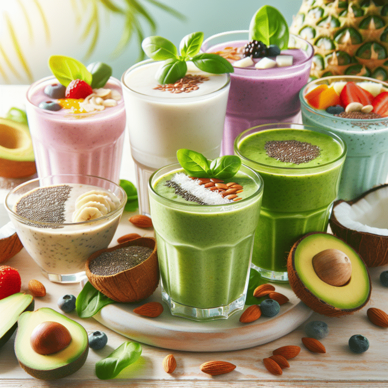 High Protein Vegan Smoothies