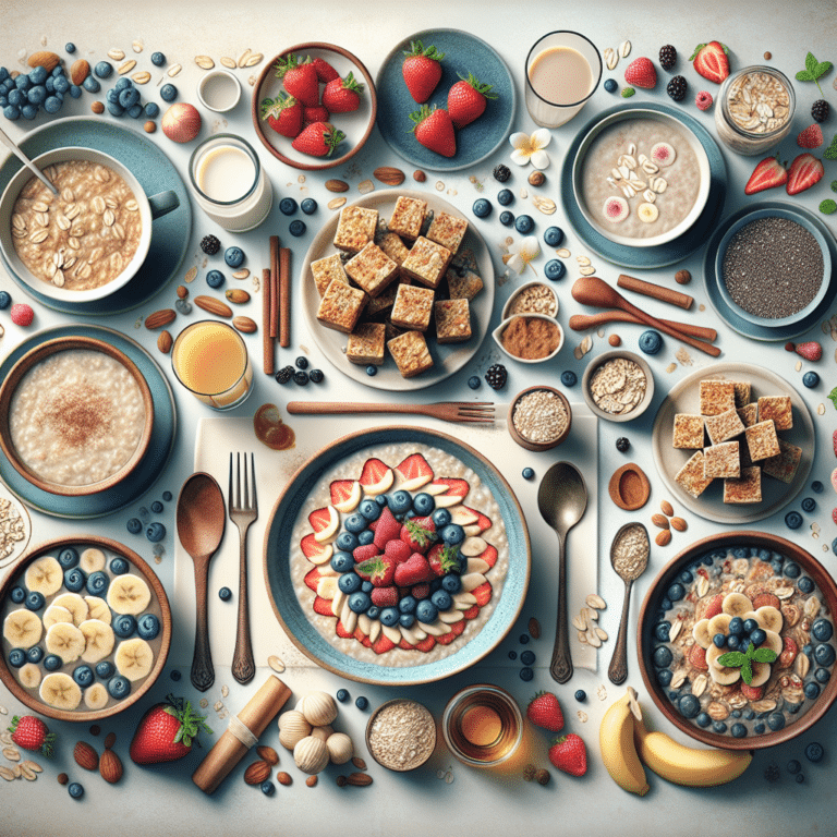 Oatmeal Breakfast Recipes for a Healthy Start