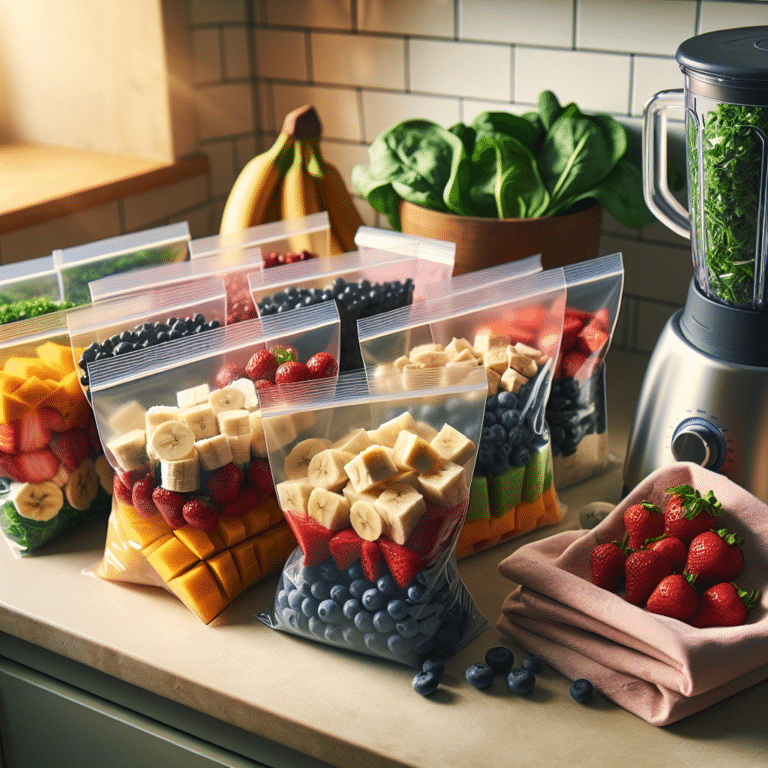 Smoothie Packs for Meal Prep