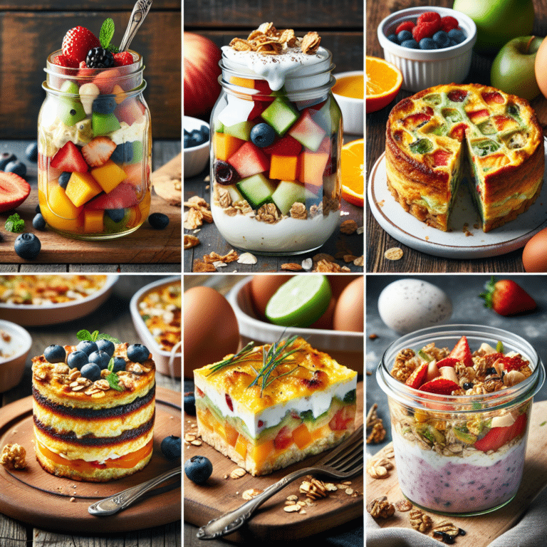 Innovative Make-Ahead Breakfast Recipes