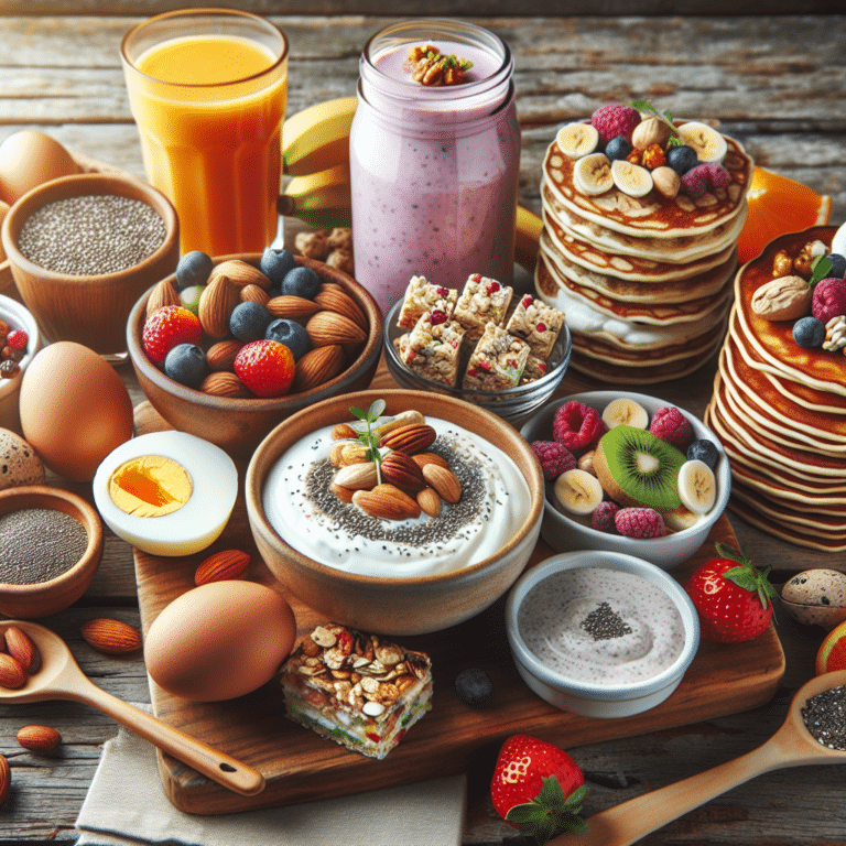  "Protein-Packed Breakfast Snacks